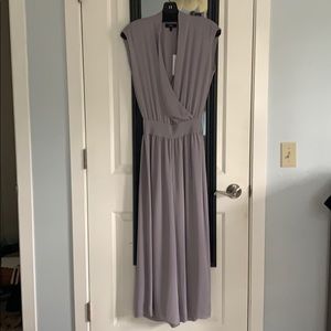 Theory Silk Draped Jumpsuit